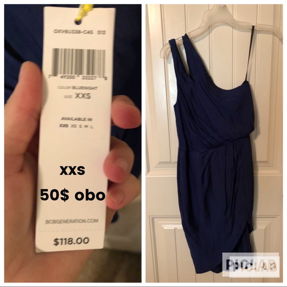 Bcbgeneration navy blue dress